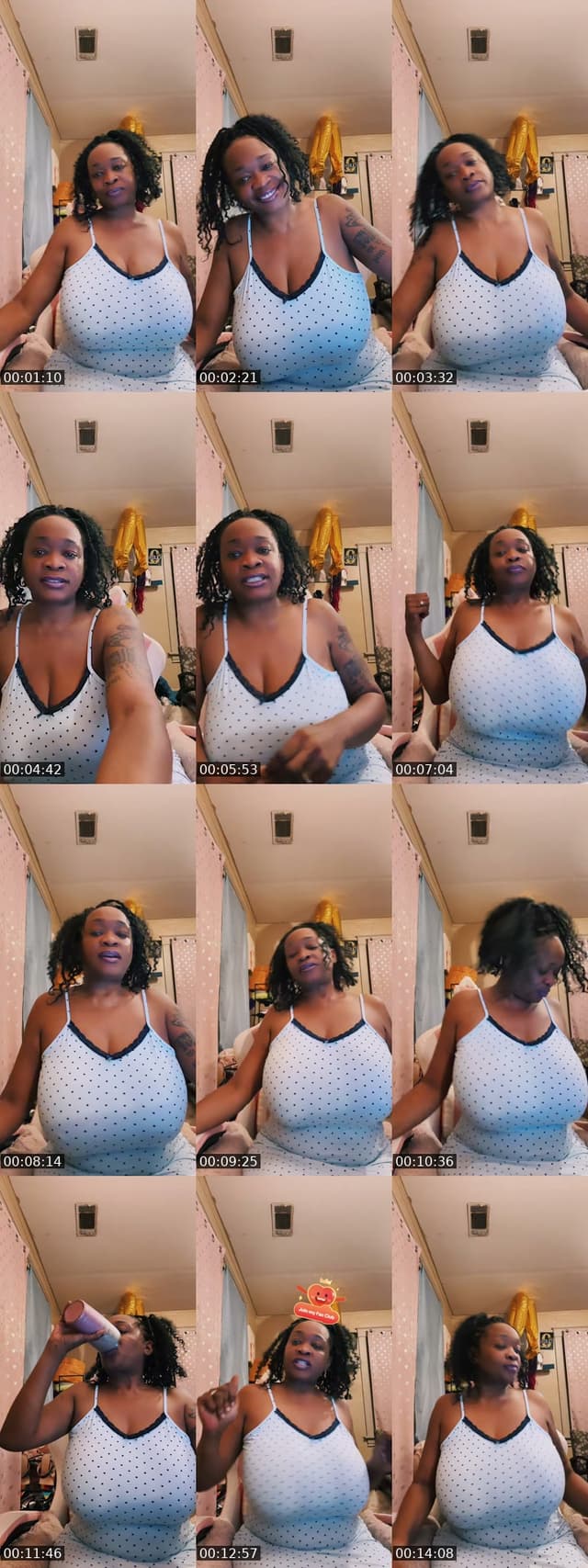 TikTok live: 21+ pjs and sip by @goddesscatalina