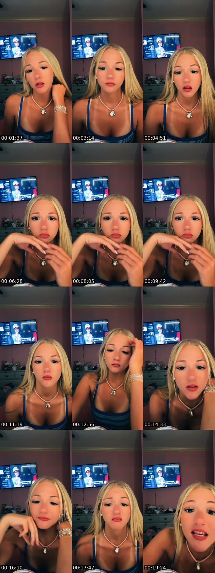 @milaabluee TikTok live stream
