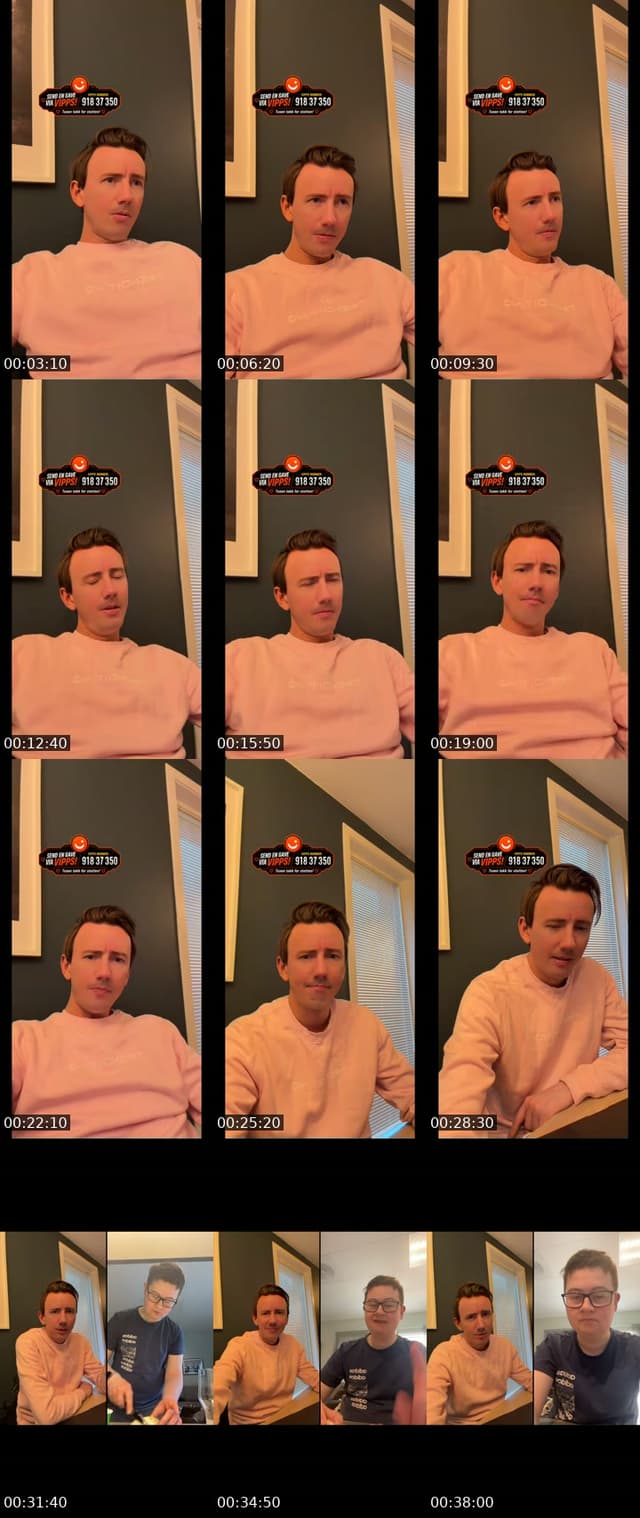 Norway TikTok live: LATE NIGHT TALK by @thomasholstad