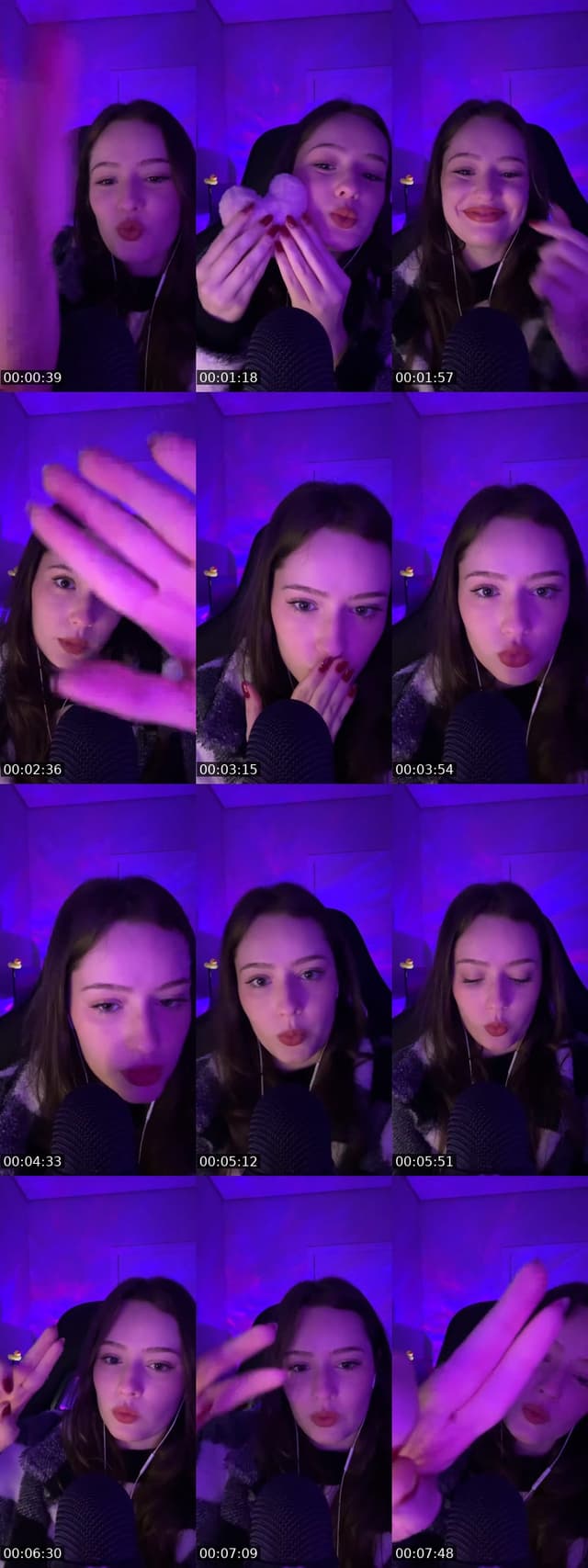 TikTok live: ASMR LIVE! 🌃 by @asmrthaisbdss