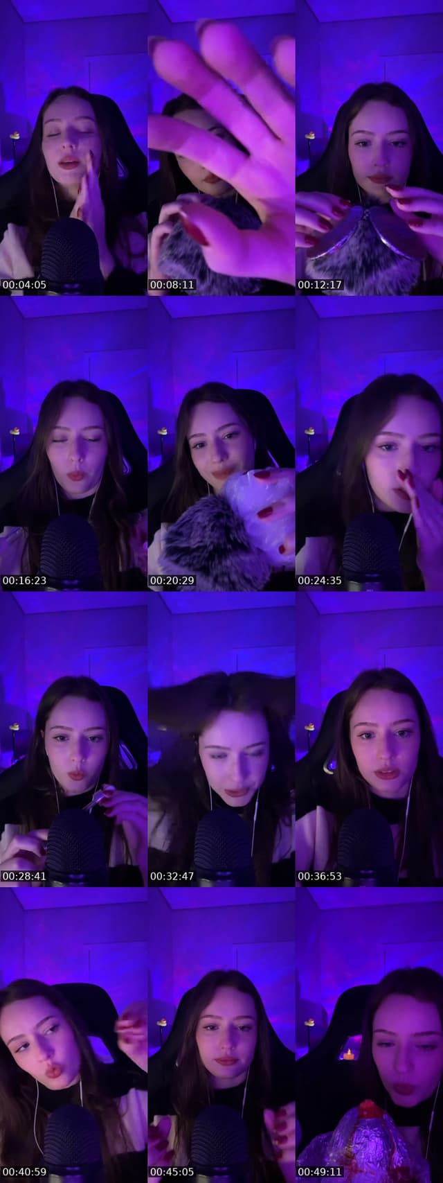 TikTok live: ASMR LIVE! 🌃 by @asmrthaisbdss