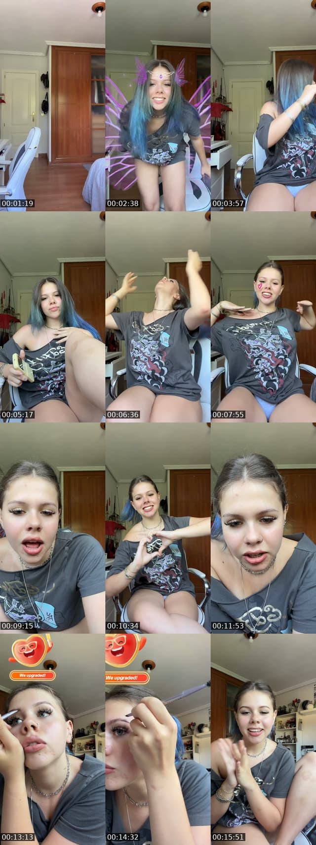 TikTok live: GRWM outfit by @bluupixiedust