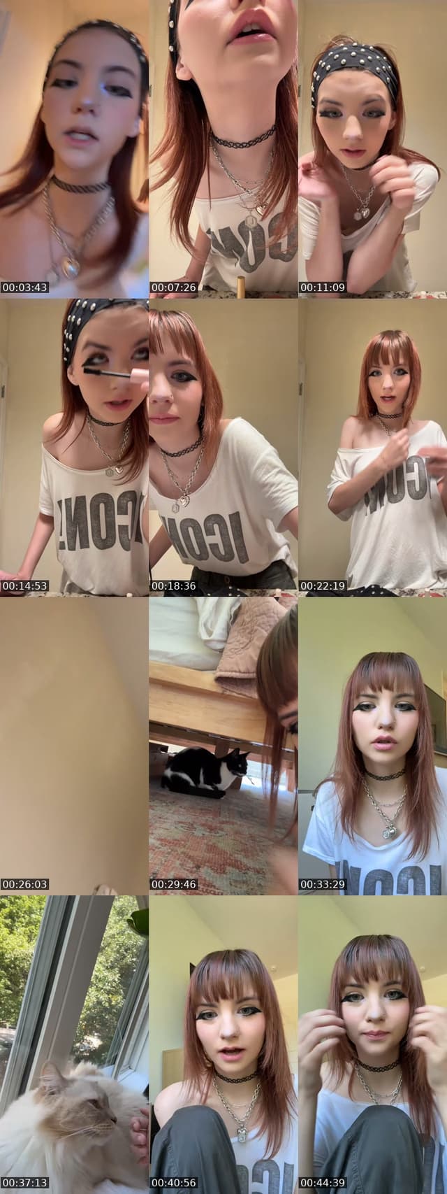 TikTok live: GRWM 3 by @unicig