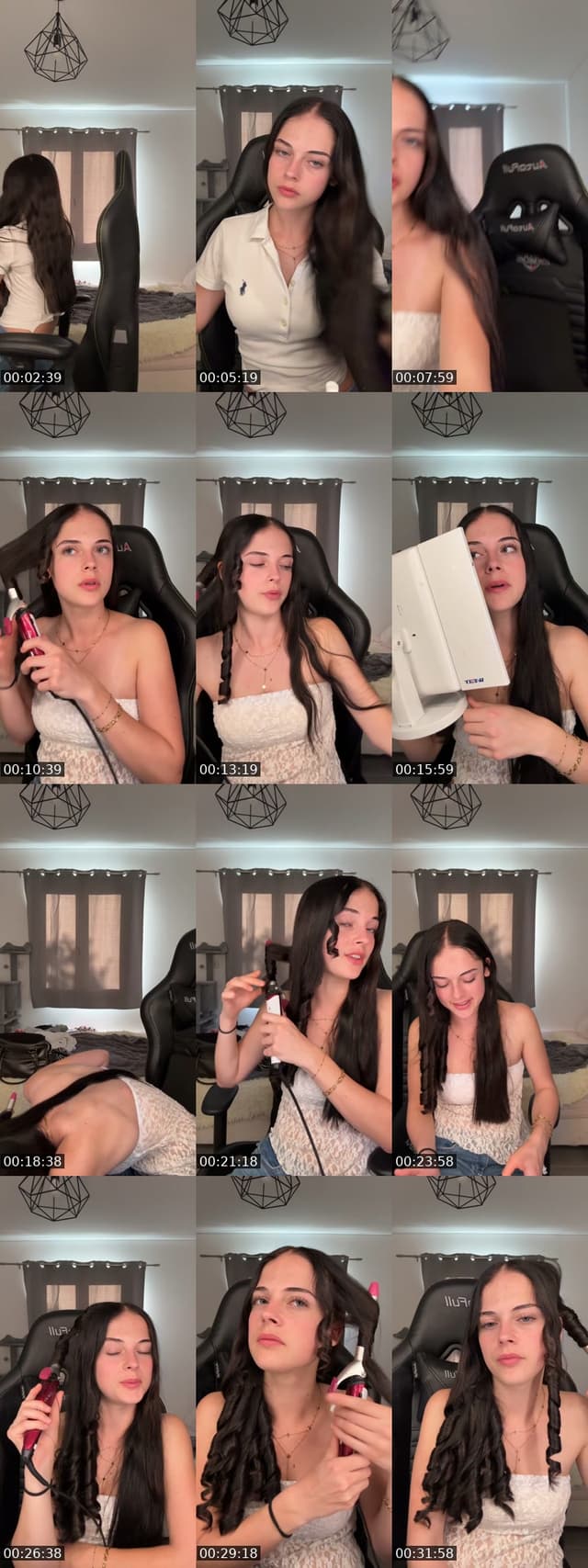 TikTok live: on se boucle les cheveux🥰 by @ambrejrmlastarlette
