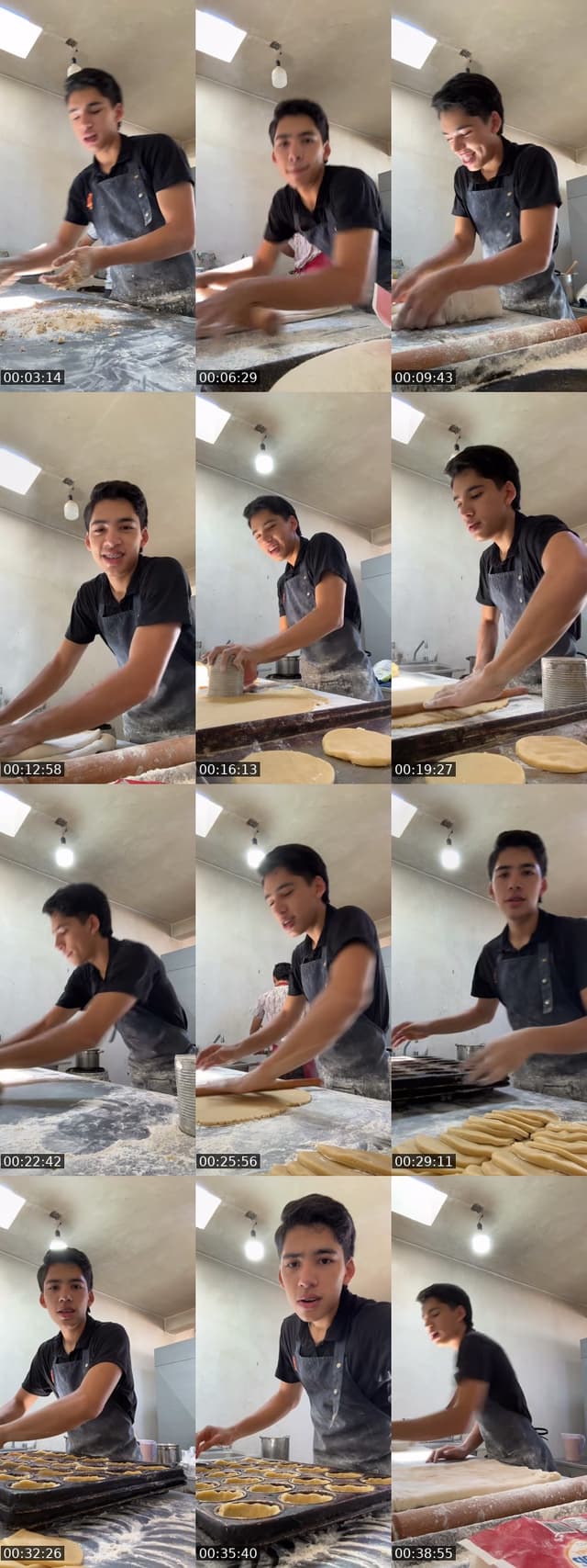 TikTok live: Haciendo pan by @miguelfierros_