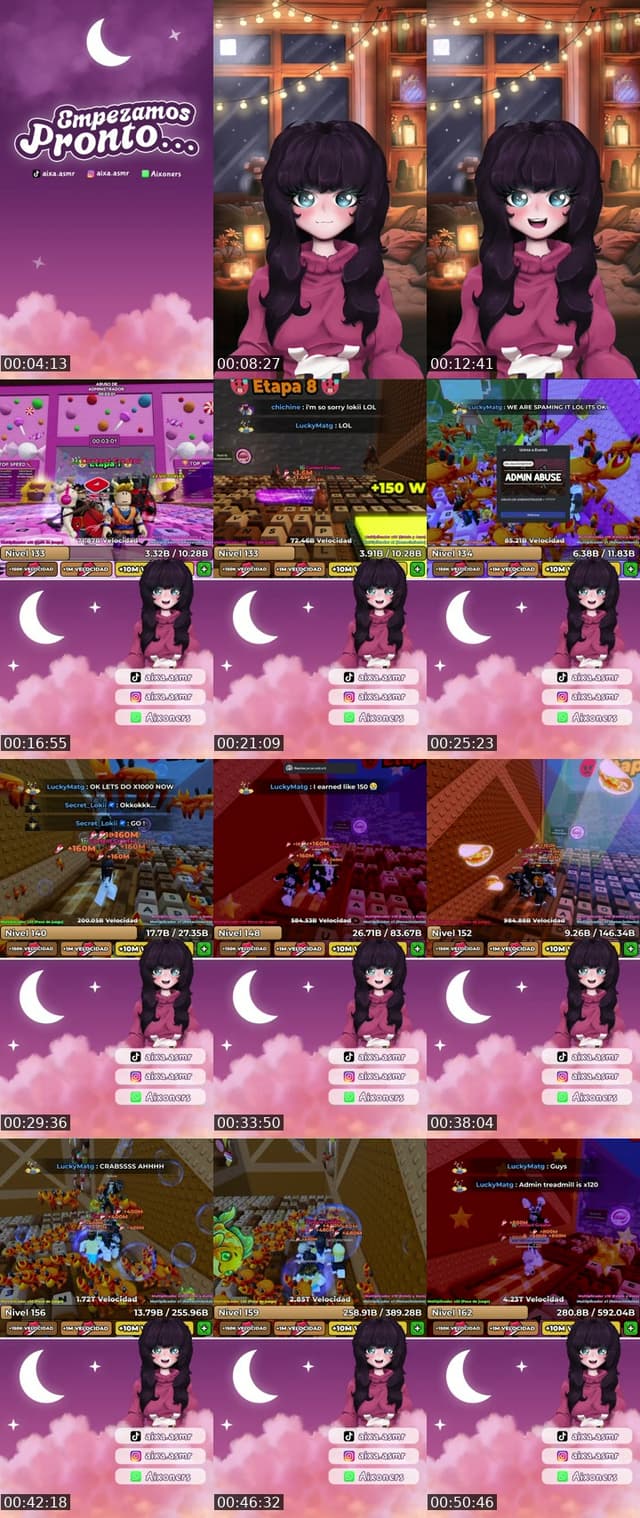 TikTok live: 🔴 ASMR Y ROBLOX EN VIVO 🎮 by @aixa.asmr