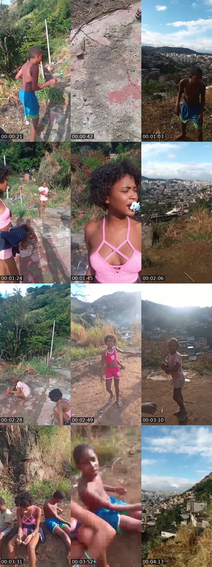 levar essas meninas pra escola