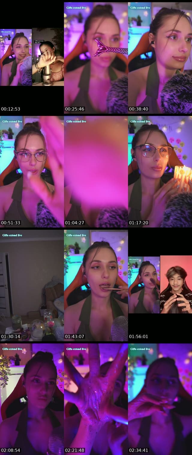 TikTok live: Breathe.listen.stay.ASMR 🤗 by @leyla_asmr5