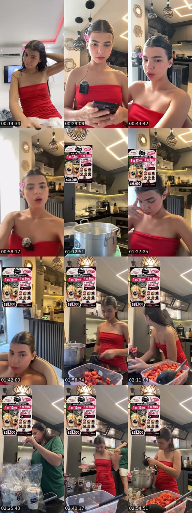 TikTok live: Fresas con crema by @alexandraort5
