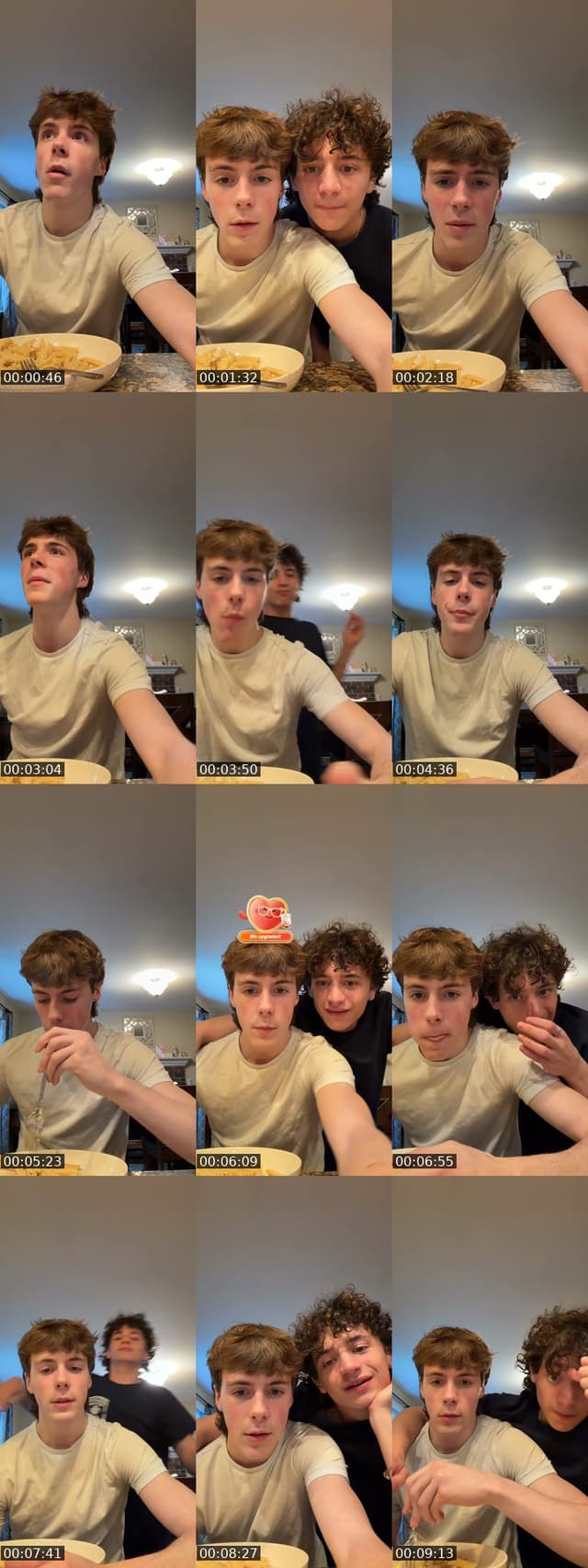 TikTok live: Making pasta by @seanxjustin2