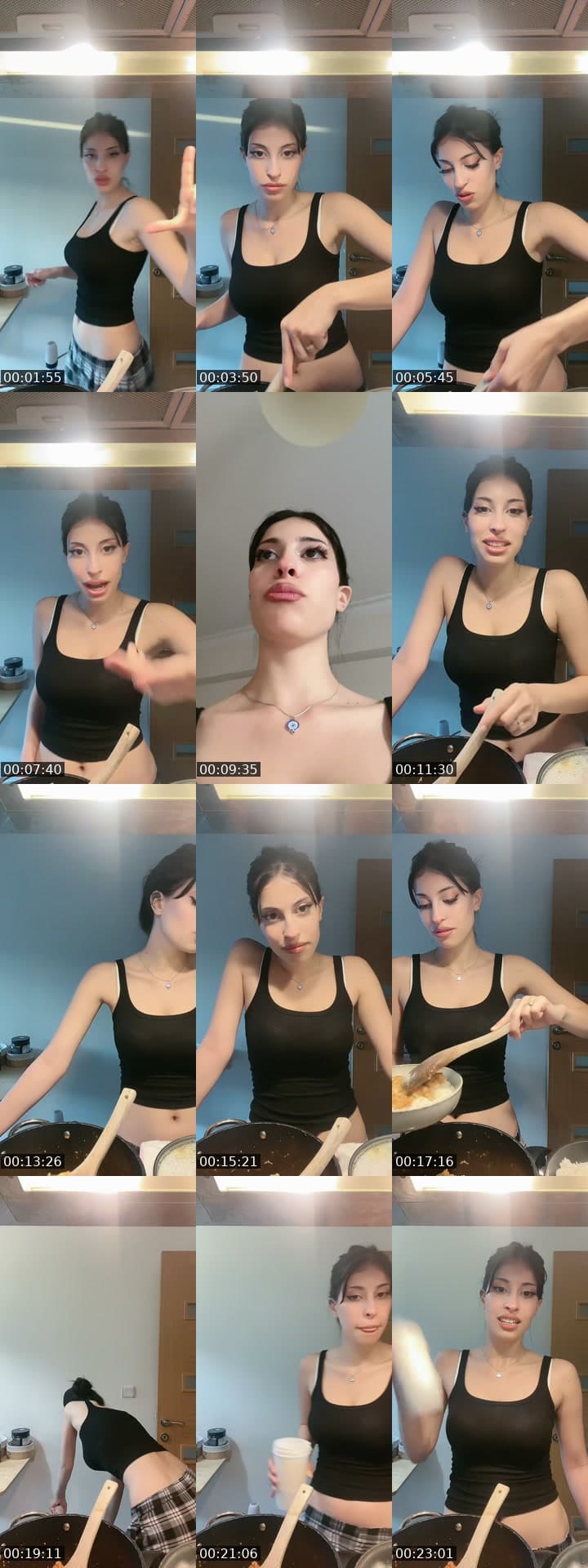İlk makyaj sonra yemek