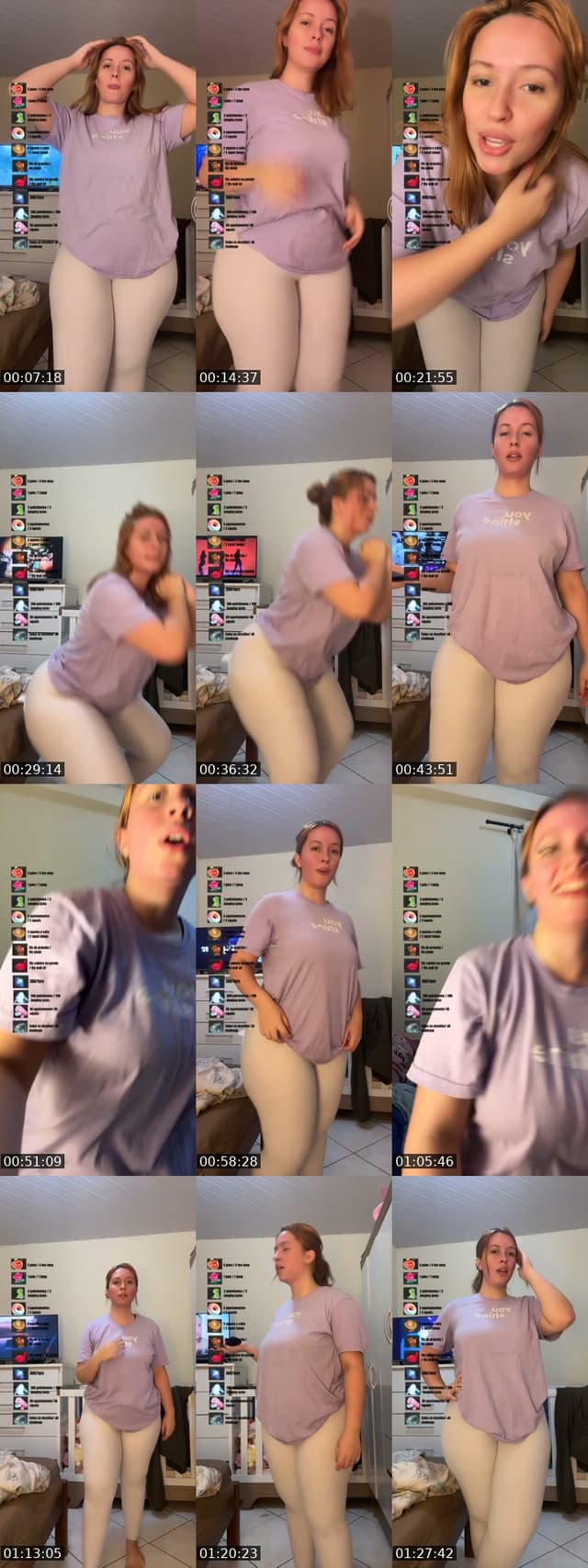 TikTok live: Light up the gallery ? ✨🧡 by @nayaralouback_