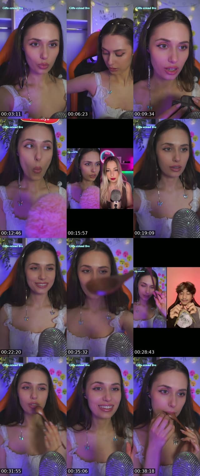 TikTok live: Breathe.listen.stay.ASMR 🤗 by @leyla_asmr5