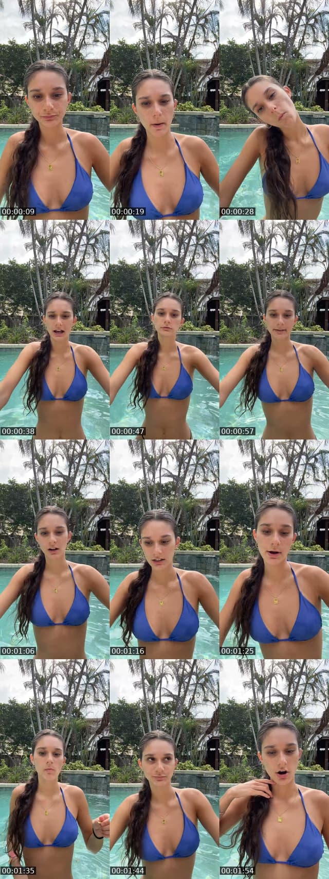 TikTok live: POOL DAY by @sophia.streams1