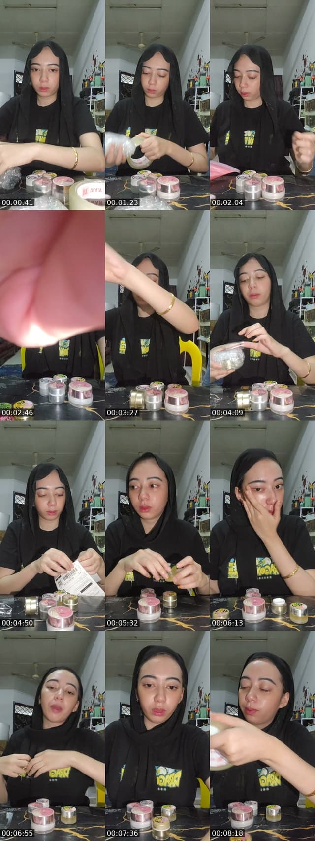 TikTok live: meh bli set rawat muka nga adek by @geesnowwhite_2