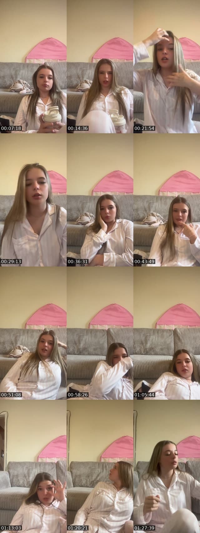 TikTok live: Just a girl by @x_jasminep_x