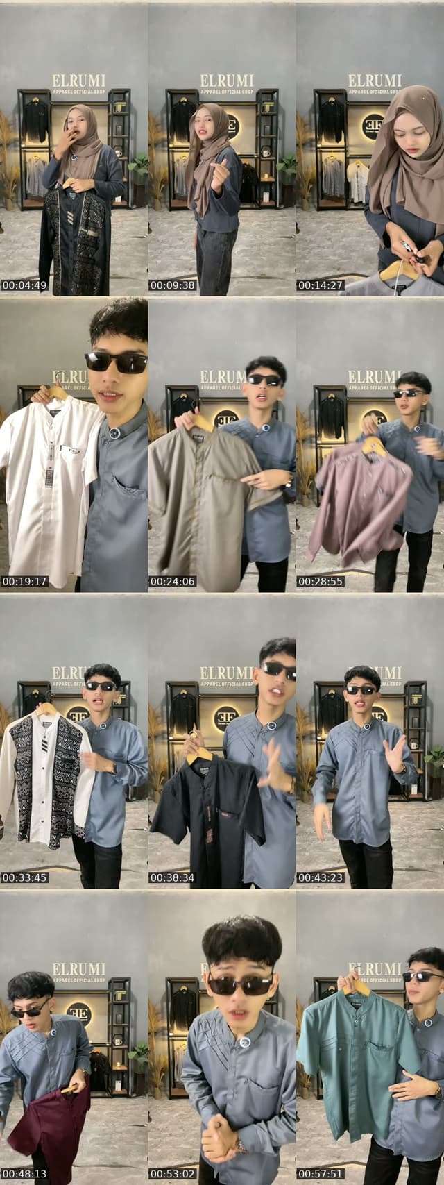 TikTok live: Promo baju koko pria elrumi by @elrumi_apparel_official