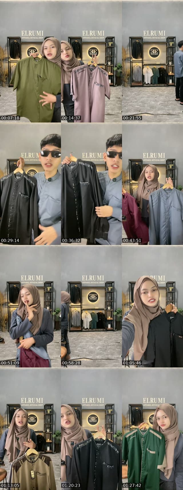 TikTok live: Promo baju koko pria elrumi by @elrumi_apparel_official