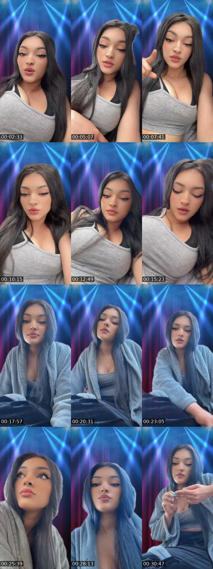 @_v.anna_xq TikTok live stream