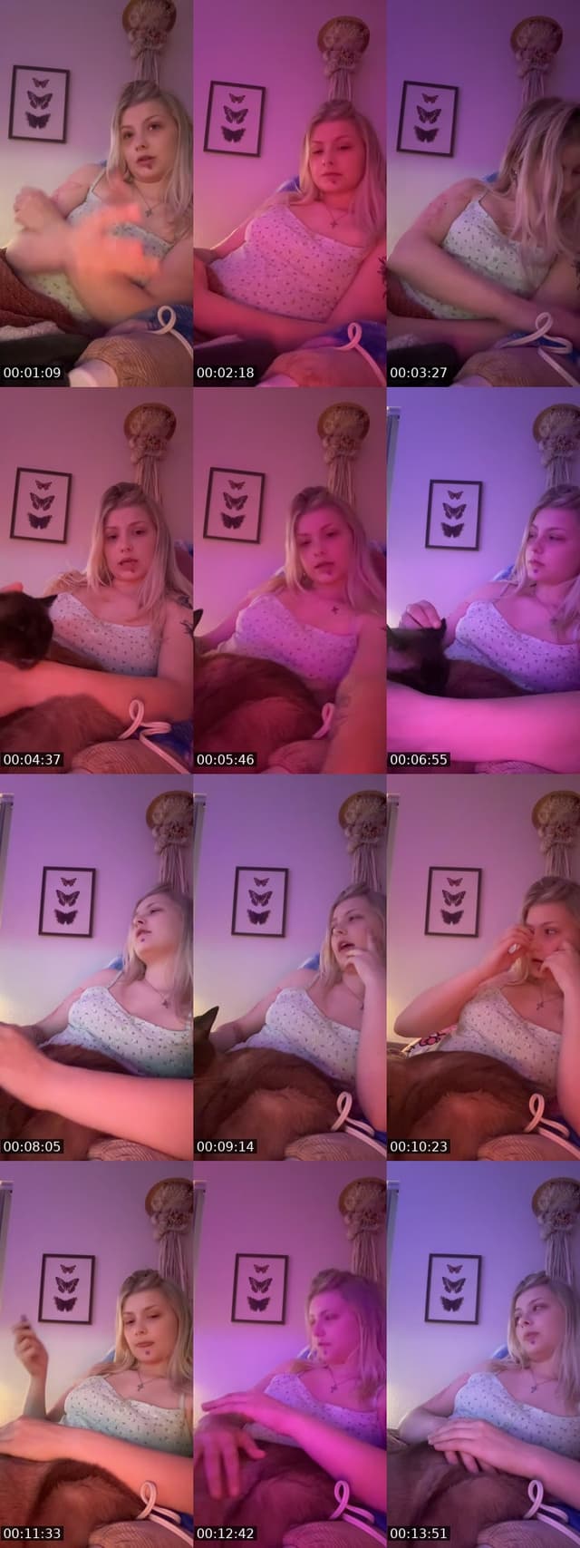 TikTok live: trauma dump by @blueybooeymooey