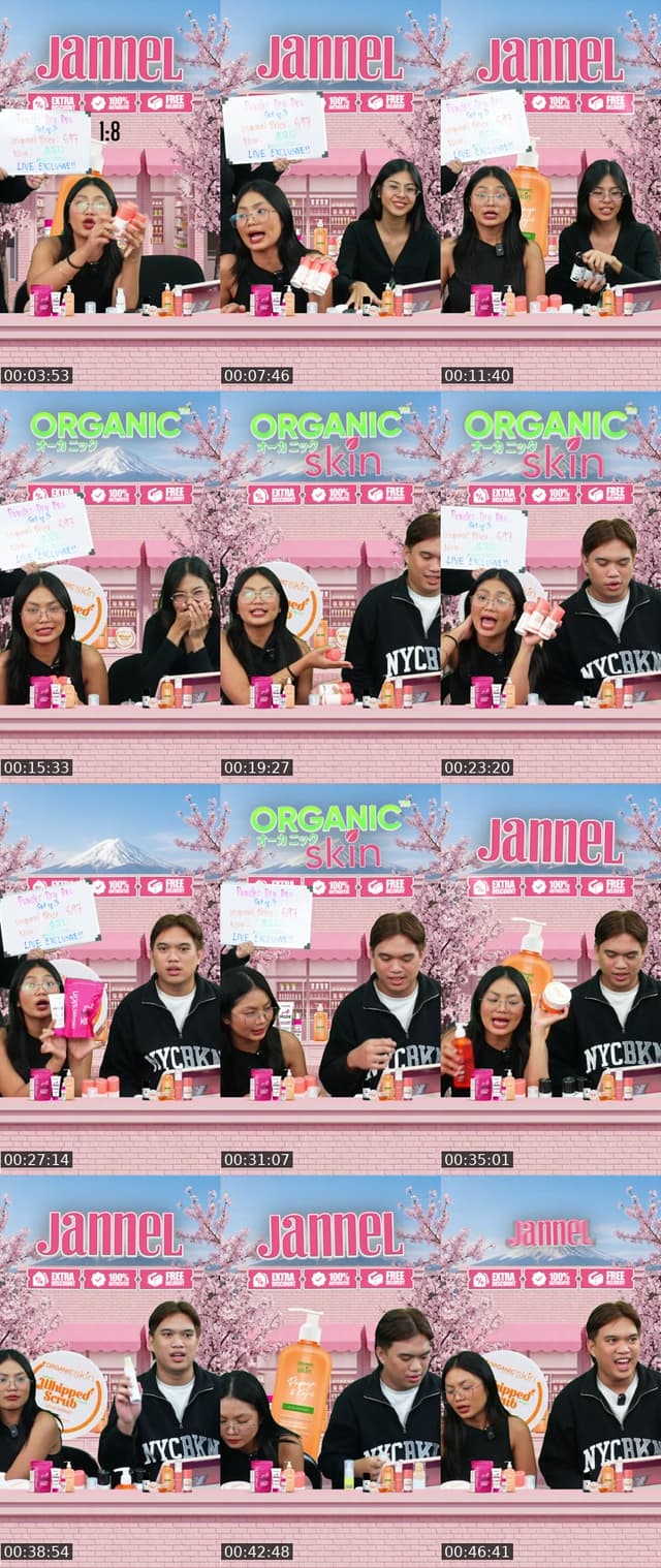 TikTok live: JANNEL X ORGANIC SKIN by @dyanelodri24
