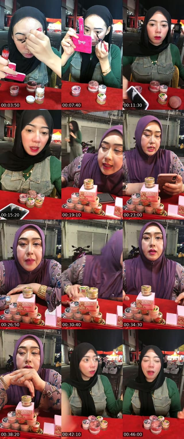 TikTok live: meh bli set rawat muka nga adek by @geesnowwhite_2