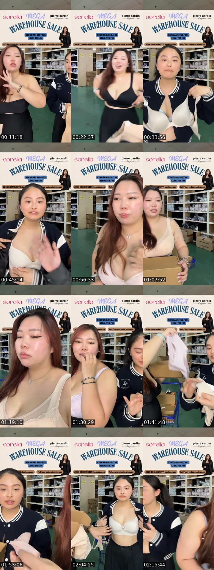 Mega Bra Warehouse Sales