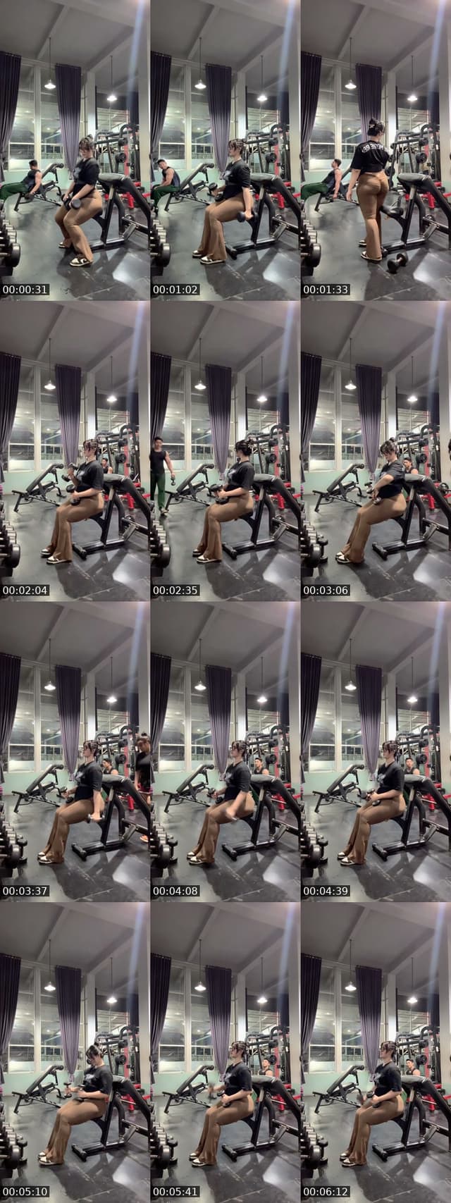 TikTok live: Gym by @diamondcrystalllll