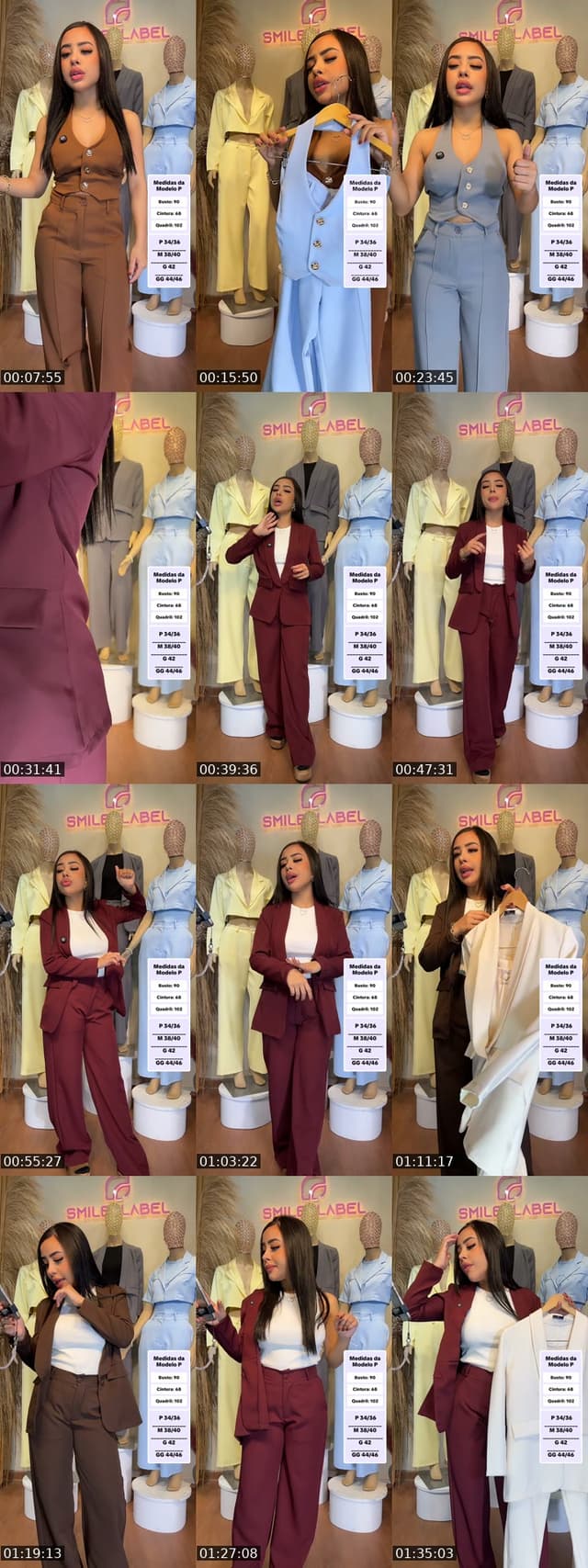 TikTok live: GRANDES PROMOÇÕES!!! by @smile_label