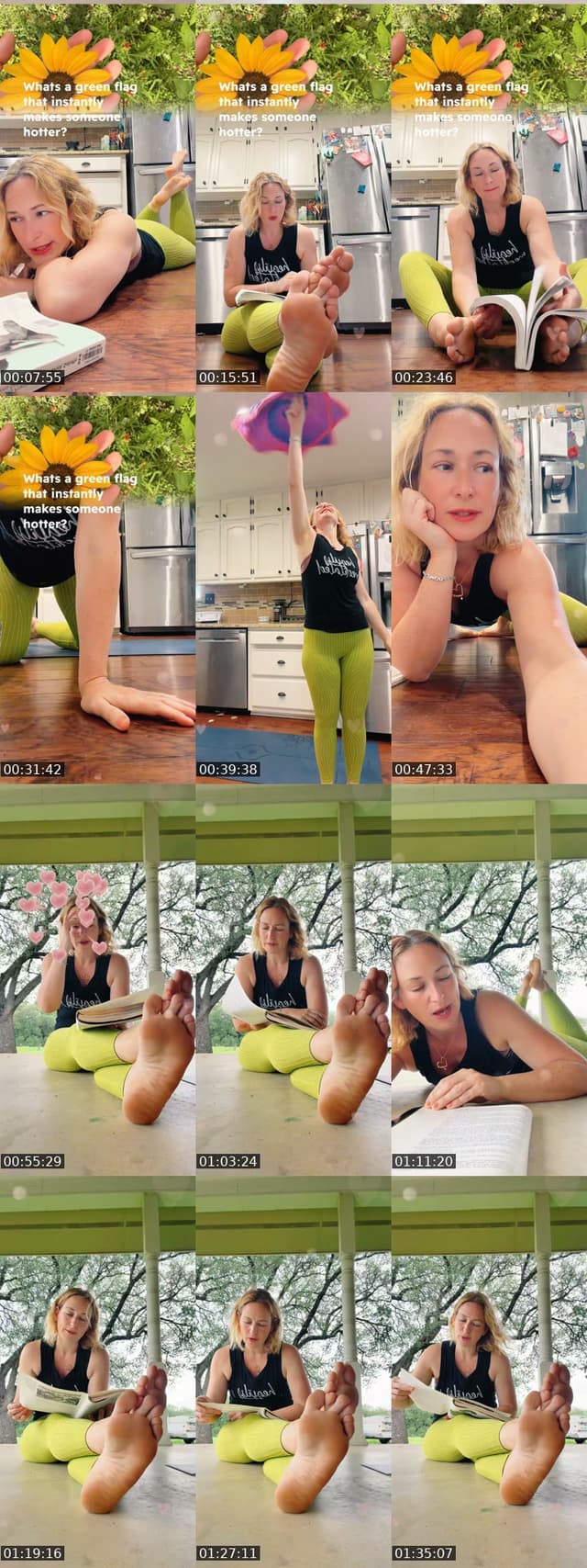 TikTok live: Today imma breath through it by @blisshouseyoga