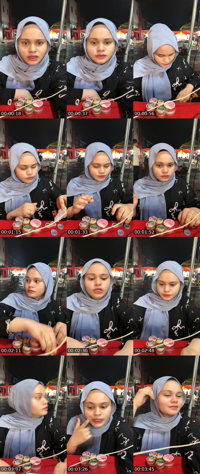 TikTok live: meh bli set rawat muka nga adek by @geesnowwhite_2