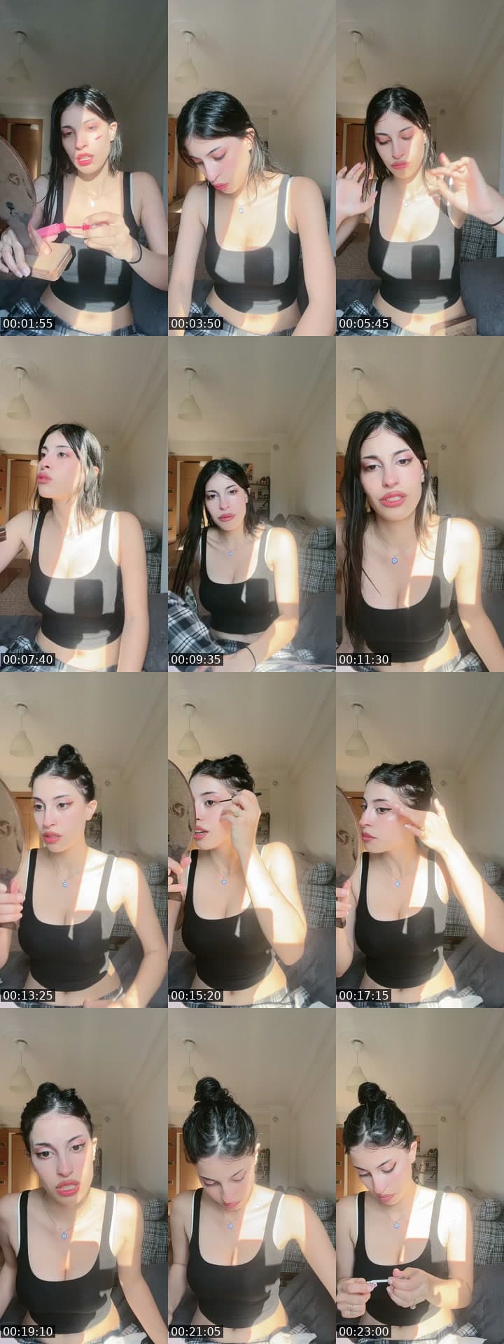 İlk makyaj sonra yemek