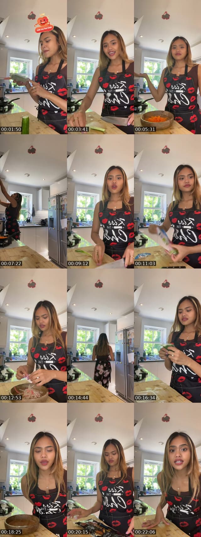 TikTok live: Sushi night 🍣 by @ukdiarybyanya