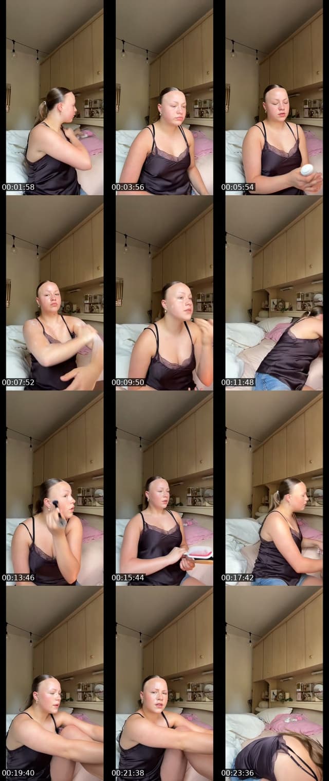 TikTok live: grwm by @trulylilliex