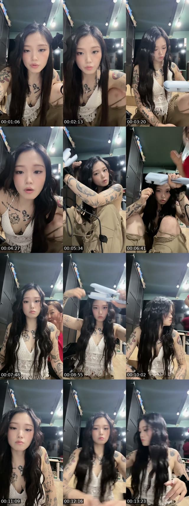 TikTok live: 약속가기 전 짧방 by @slk.ink