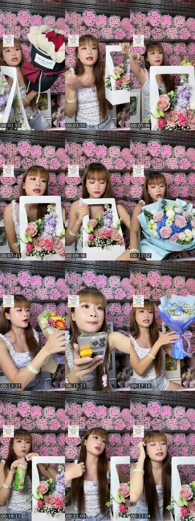 TikTok live: Fresh Flower Sales 520 by @flowershopsg