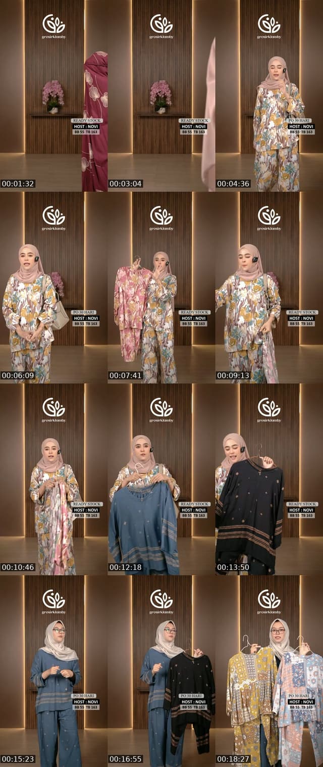 TikTok live: Promo Kilat by @grosirklamby
