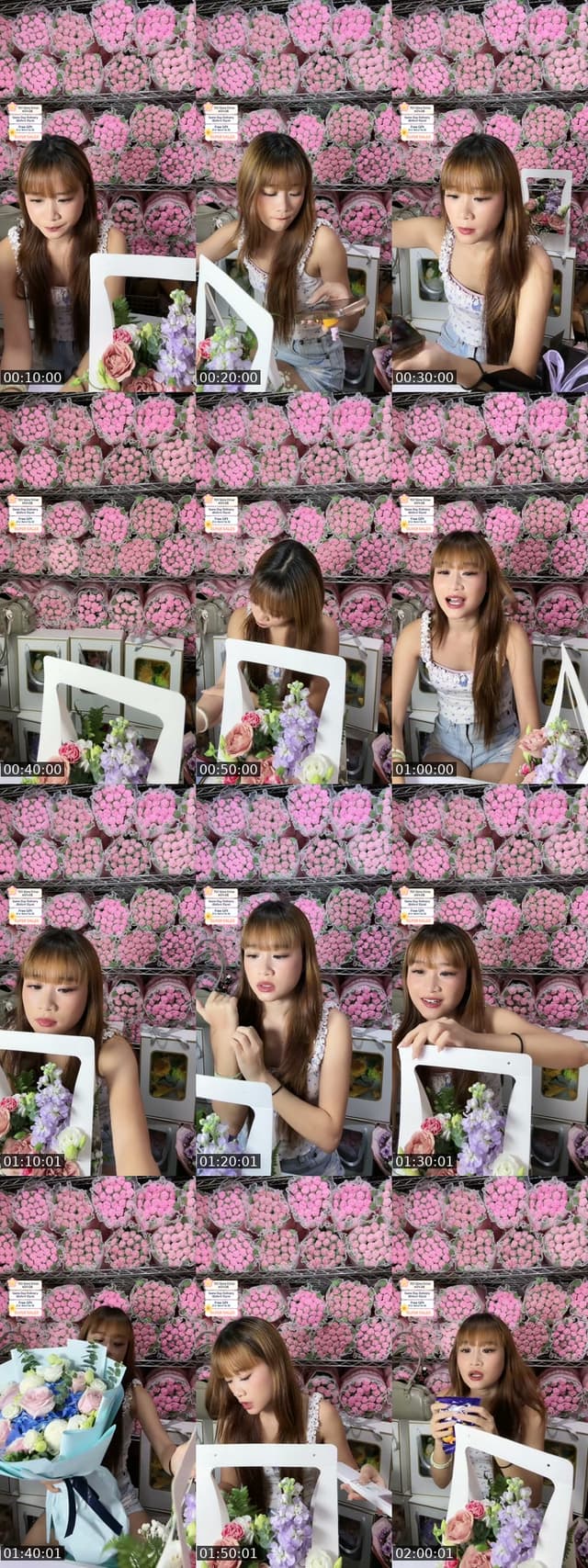 Past TikTok live: 😘520 Sales by @singaporeflorist