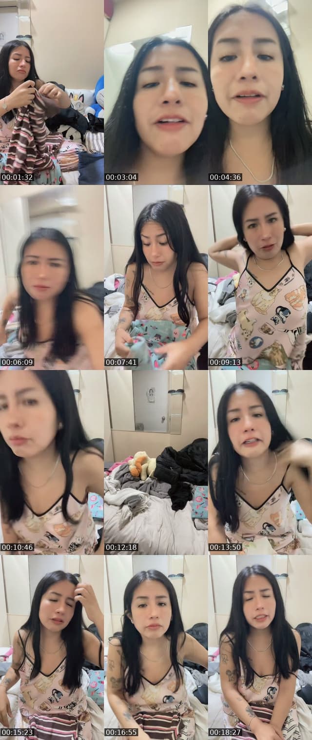 TikTok live: GYM + GRWM by @dian_meowth