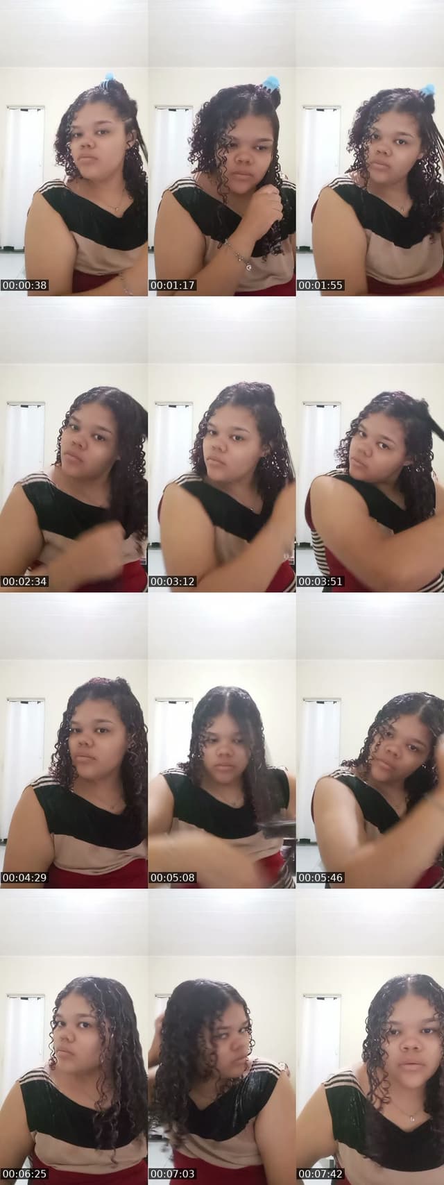 TikTok live: finalizando o cabelo e desafios by @mvitoria5671