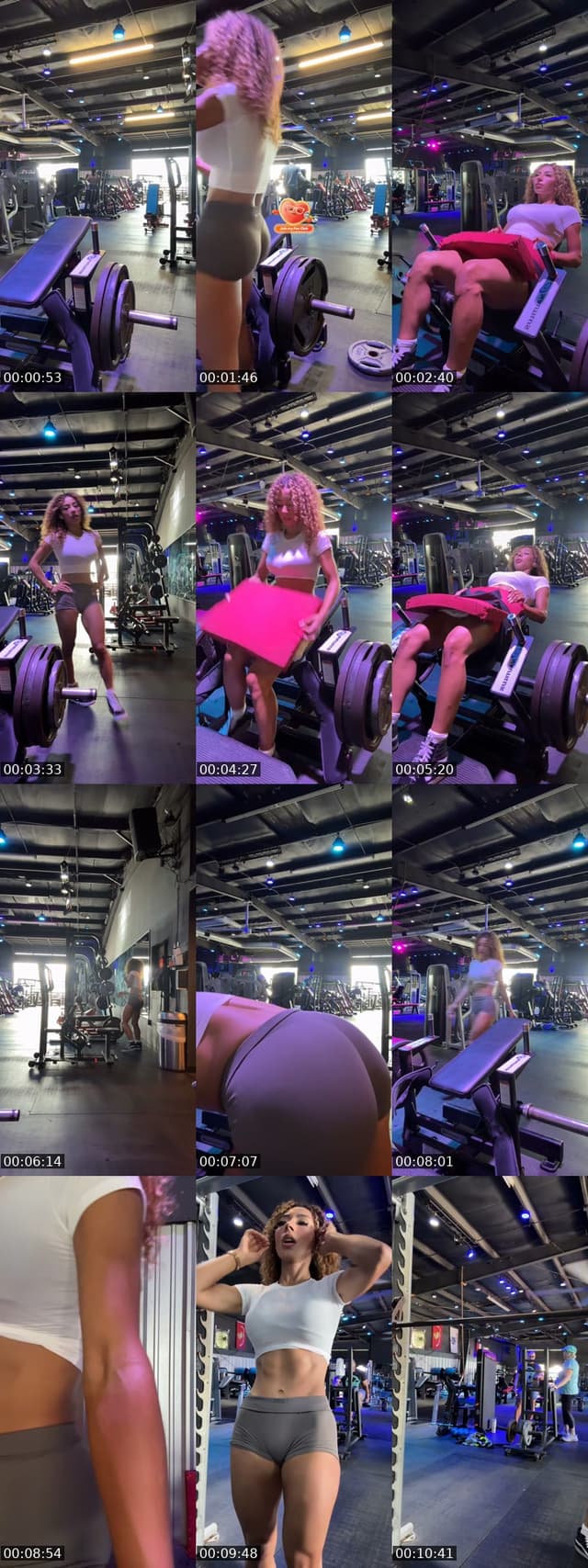 TikTok live: GYM🍑 by @mia.sor