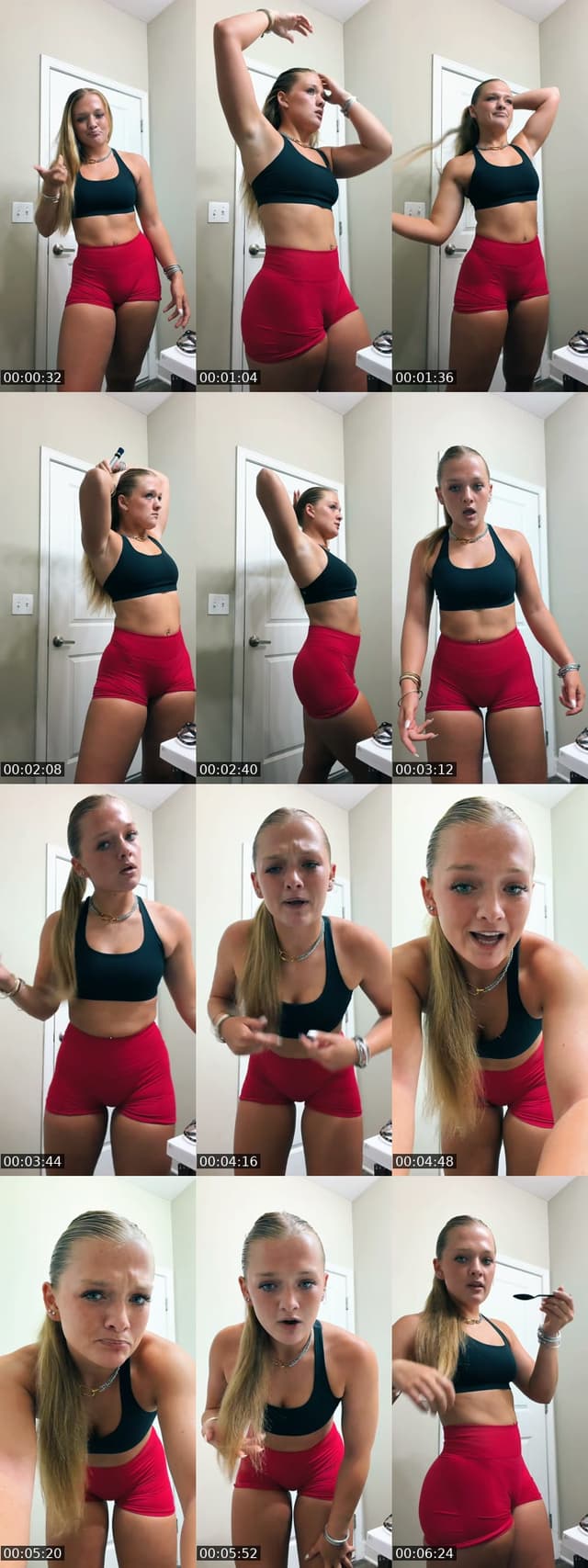 TikTok live: heyyyy grwm for gym🫶🏼 by @kens.coradini