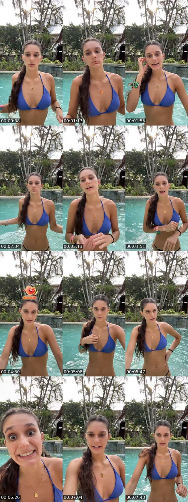 TikTok live: POOL DAY by @sophia.streams1