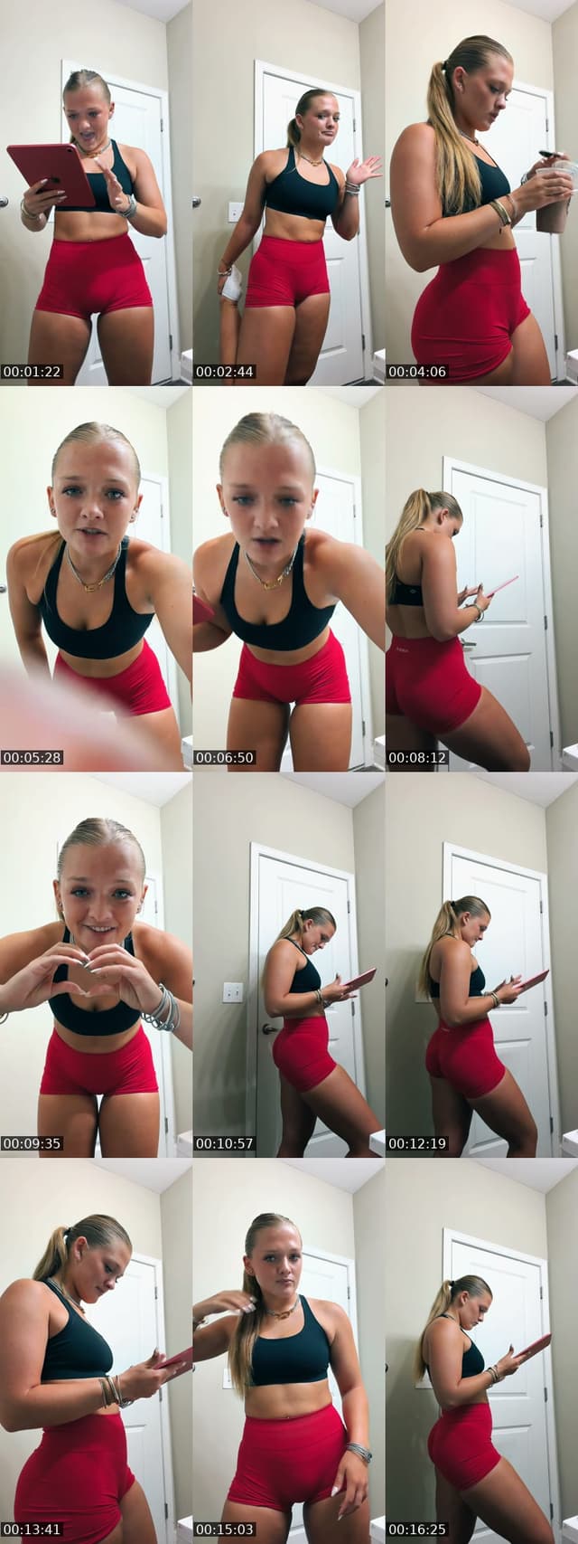 TikTok live: heyyyy grwm for gym🫶🏼 by @kens.coradini