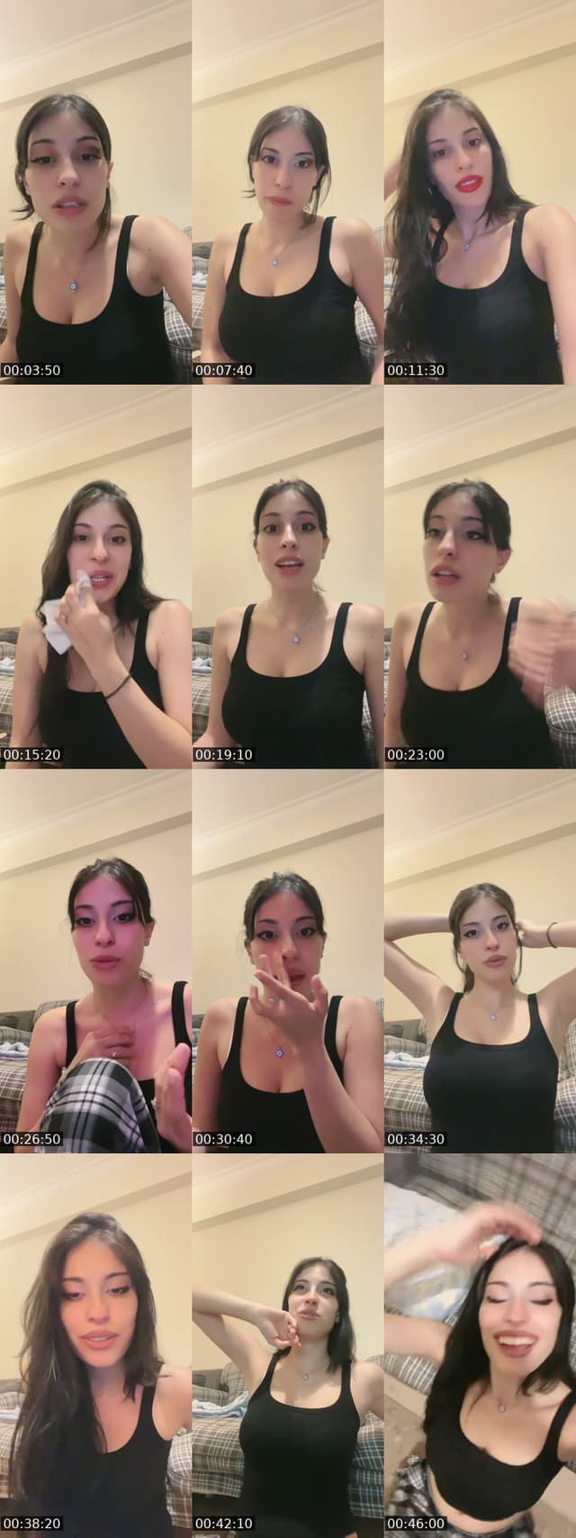 TikTok live: Makyaj yemek yayın by @mavicloudd