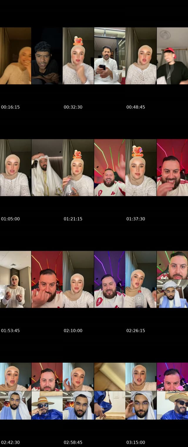 TikTok live: زعيمه ولك 💜👌🏻 by @douhalaribiii
