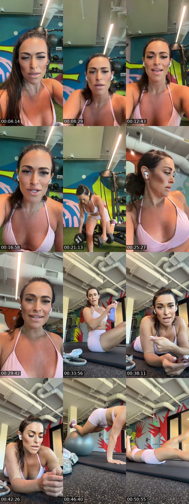 TikTok live: Come workout with me😏💪🏽 by @ashleynevel