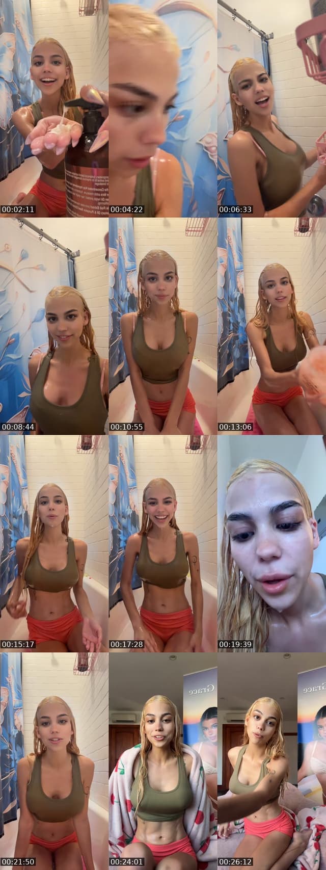 TikTok live: Literal corn star by @callmelilithgrace