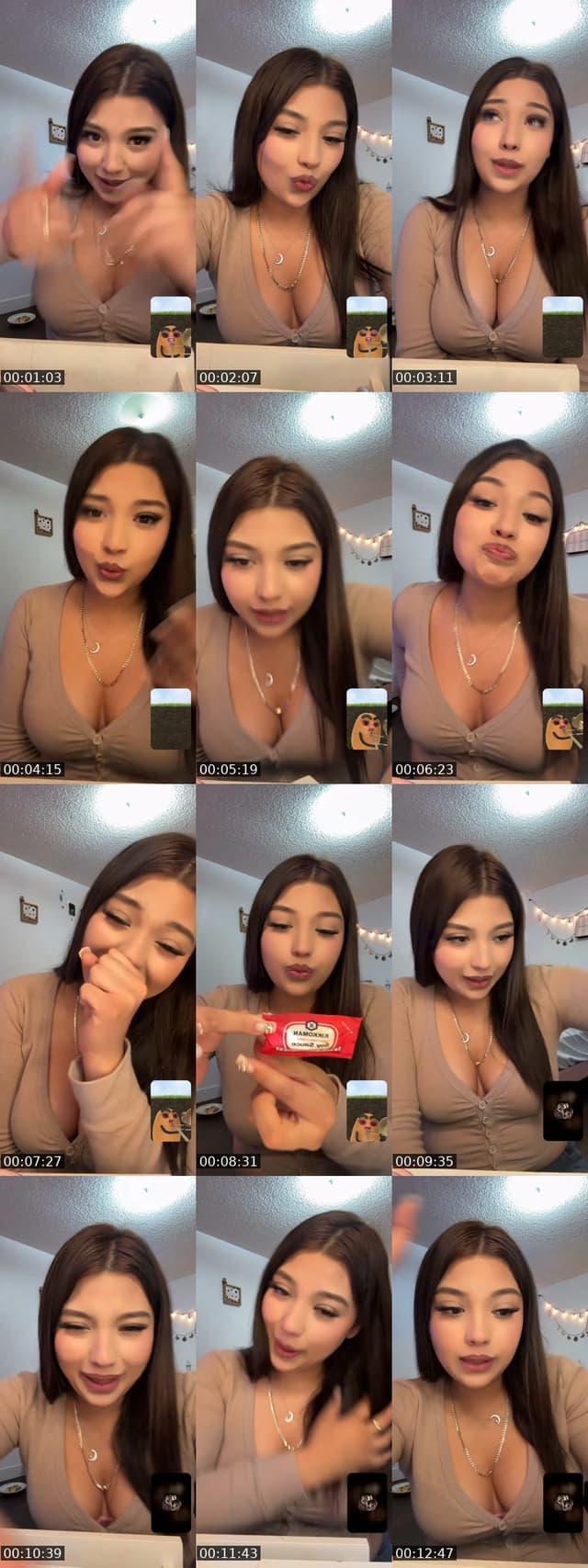 TikTok live: Holiiiii ven sígueme by @k_1234.7