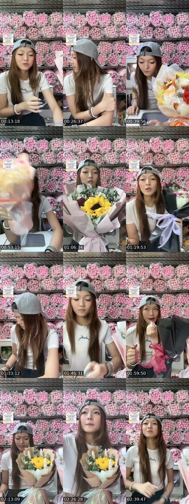 TikTok live: Flowers Sales  520 by @flowersuppliersingapore